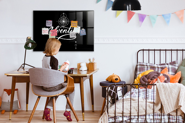 Tableau effaçable magnétique Panneau d'affichage photo moderne