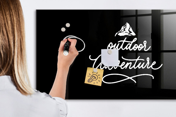 Tableau magnétique effaçable aventure en plein air