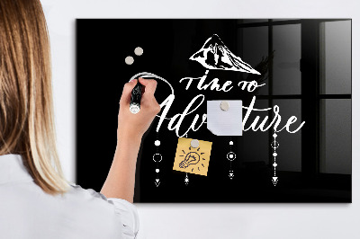 Tableau effaçable magnétique Un tableau élégant pour présenter des souvenirs
