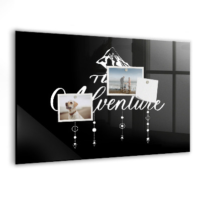 Tableau effaçable magnétique Un tableau élégant pour présenter des souvenirs