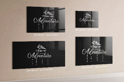 Tableau effaçable magnétique Un tableau élégant pour présenter des souvenirs