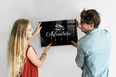 Tableau effaçable magnétique Un tableau élégant pour présenter des souvenirs