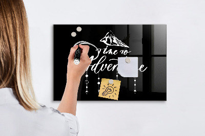Tableau effaçable magnétique Un tableau élégant pour présenter des souvenirs