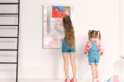 Tableau magnétique effaçable Tableau élégant pour photos et notes