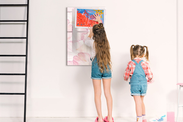 Tableau magnétique effaçable Tableau élégant pour photos et notes