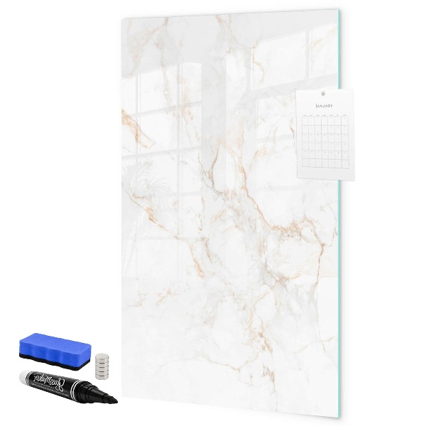 Tableau magnétique effaçable Tableau élégant pour photos et notes