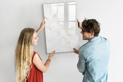 Tableau magnétique effaçable Tableau élégant pour photos et notes