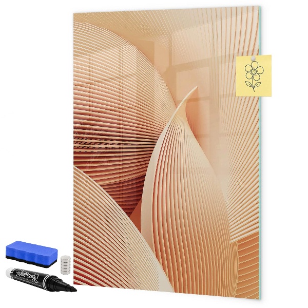 Tableau magnétique effaçable Tableau moderne pour notes et photos