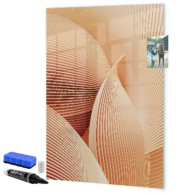 Tableau magnétique effaçable Tableau moderne pour notes et photos