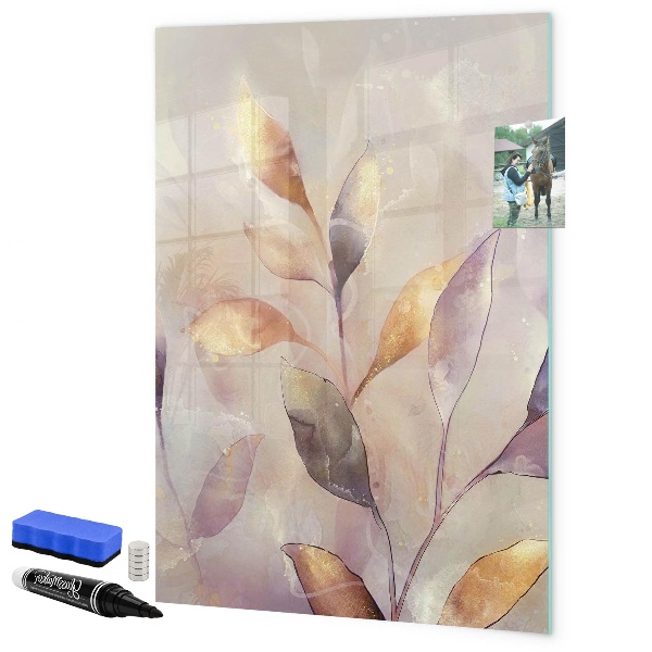 Tableau effaçable magnétique Panneau d'affichage photo créatif