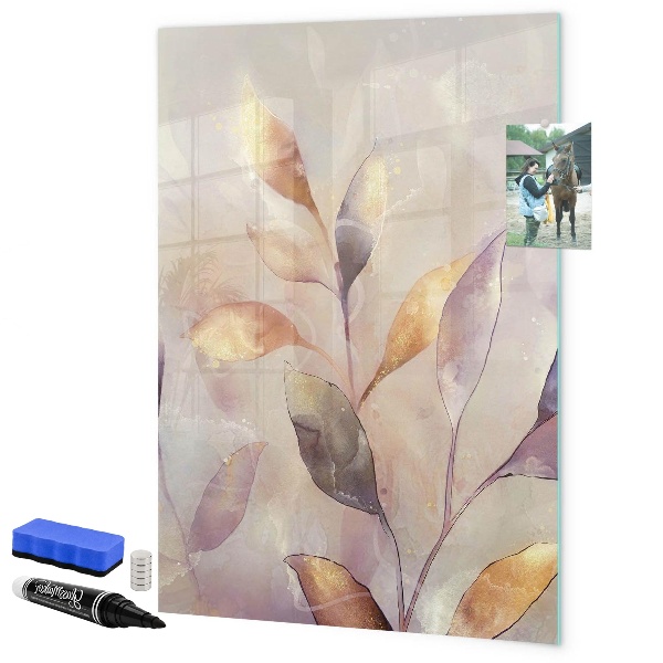 Tableau effaçable magnétique Panneau d'affichage photo créatif