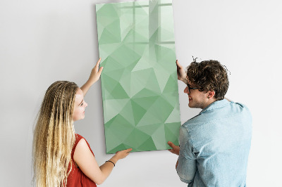 Tableau magnétique effaçable Un tableau coloré pour présenter des photos