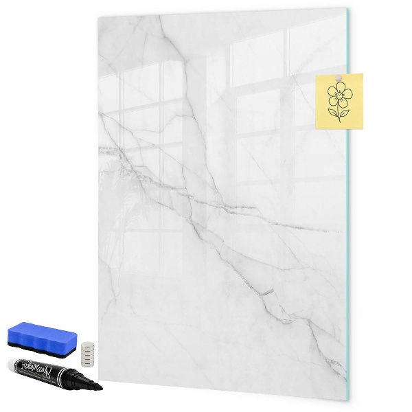Tableau magnétique effaçable Tableau élégant pour photos et notes