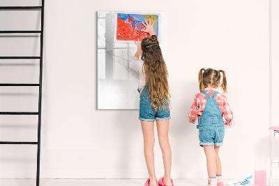 Tableau magnétique effaçable Tableau élégant pour photos et notes