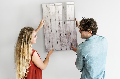 Tableau effaçable magnétique Un tableau pour présenter des photos et des notes