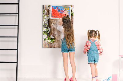 Tableau magnétique effaçable Tableau créatif pour photos et notes
