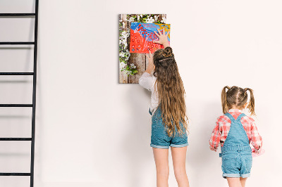 Tableau magnétique effaçable Tableau créatif pour photos et notes
