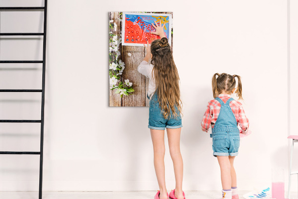 Tableau magnétique effaçable Tableau créatif pour photos et notes