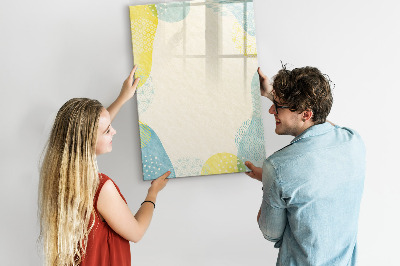 Tableau effaçable magnétique Un espace créatif pour les souvenirs et les photos