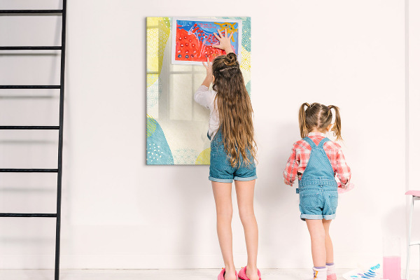 Tableau effaçable magnétique Un espace créatif pour les souvenirs et les photos