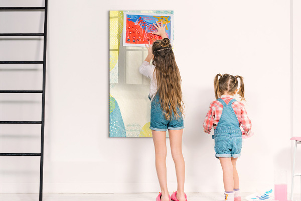 Tableau effaçable magnétique Un espace créatif pour les souvenirs et les photos