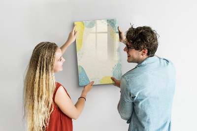 Tableau effaçable magnétique Un espace créatif pour les souvenirs et les photos