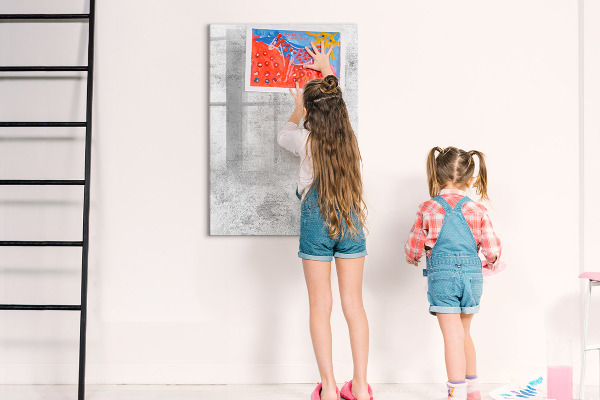 Tableau magnétique effaçable Tableau moderne pour notes et photos