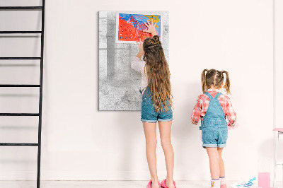 Tableau magnétique effaçable Tableau moderne pour notes et photos