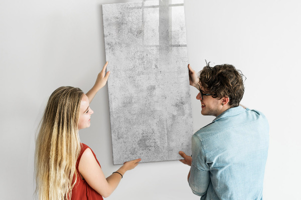 Tableau magnétique effaçable Tableau moderne pour notes et photos