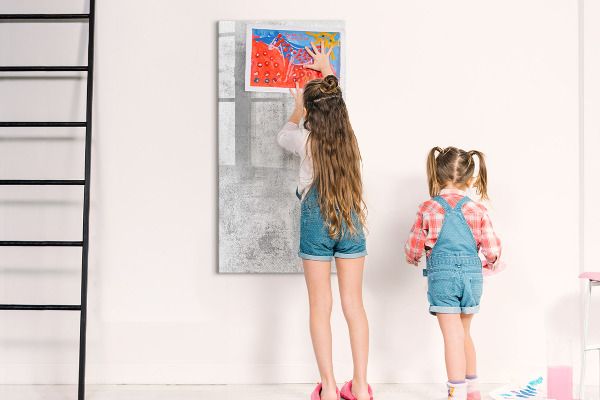 Tableau magnétique effaçable Tableau moderne pour notes et photos
