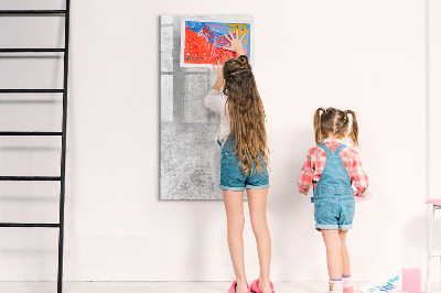 Tableau magnétique effaçable Tableau moderne pour notes et photos