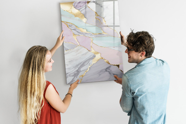 Tableau effaçable magnétique Un tableau élégant pour les notes et les photos