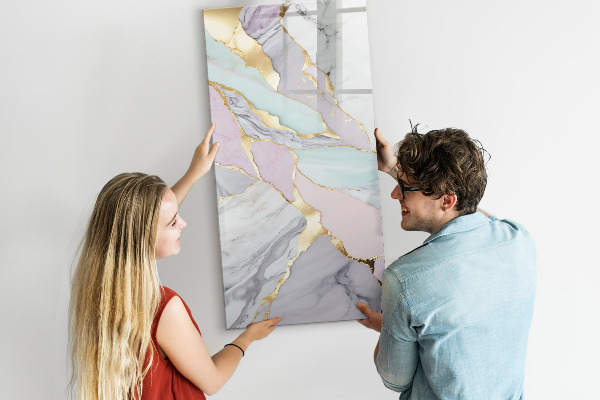 Tableau effaçable magnétique Un tableau élégant pour les notes et les photos
