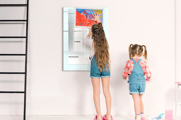 Tableau magnétique effaçable Tableau de visualisation pour les objectifs de vie