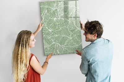 Tableau magnétique effaçable Un tableau coloré pour les photos et les notes