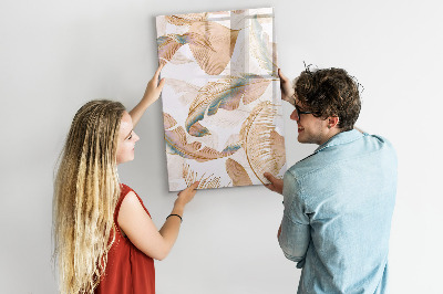 Tableau effaçable magnétique Un tableau coloré pour les photos et les notes