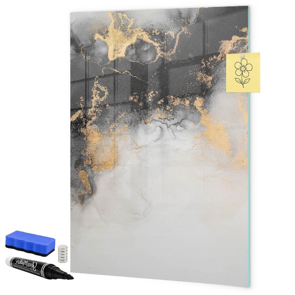 Tableau magnétique effaçable Tableau moderne pour notes et photos