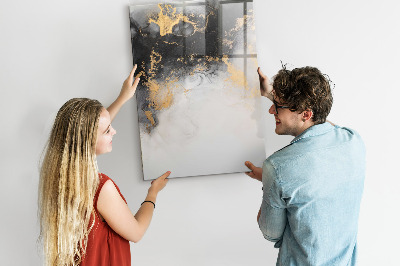 Tableau magnétique effaçable Tableau moderne pour notes et photos