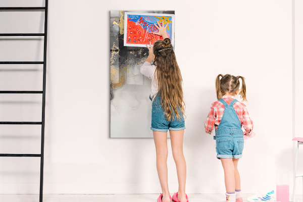 Tableau magnétique effaçable Tableau moderne pour notes et photos