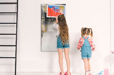 Tableau magnétique effaçable Tableau moderne pour notes et photos