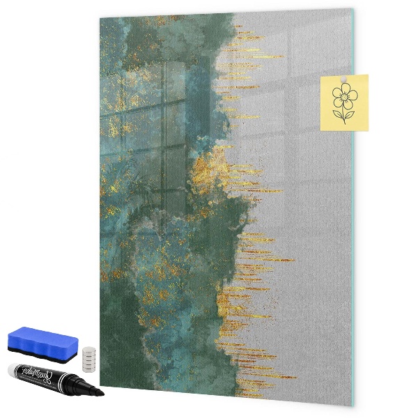 Tableau magnétique effaçable Tableau moderne pour photos et notes