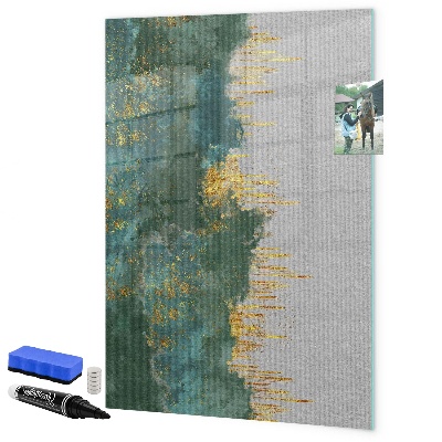 Tableau magnétique effaçable Tableau moderne pour photos et notes