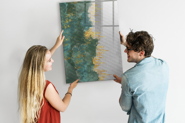 Tableau magnétique effaçable Tableau moderne pour photos et notes