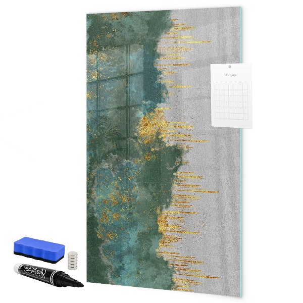 Tableau magnétique effaçable Tableau moderne pour photos et notes