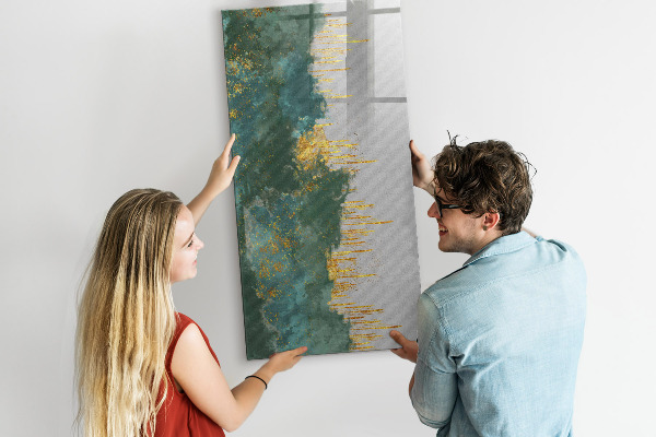 Tableau magnétique effaçable Tableau moderne pour photos et notes