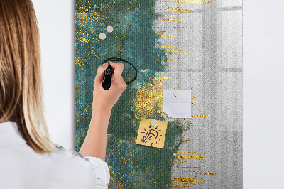 Tableau magnétique effaçable Tableau moderne pour photos et notes