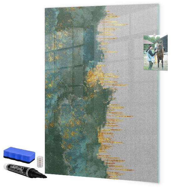 Tableau magnétique effaçable Tableau moderne pour photos et notes
