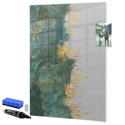 Tableau magnétique effaçable Tableau moderne pour photos et notes