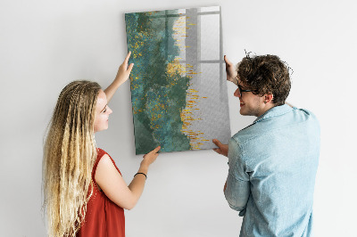 Tableau magnétique effaçable Tableau moderne pour photos et notes