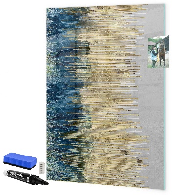 Tableau effaçable magnétique Tableau moderne pour photos et notes